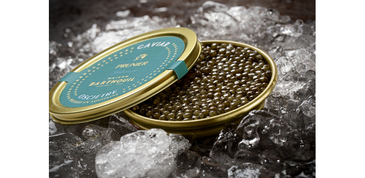 Caviar Prunier sélectionné par la Maison Barthouil